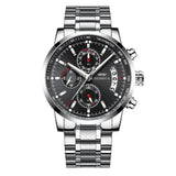 Men Business Casual Alloy Quartz Watch