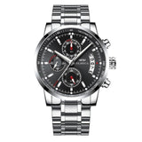 Men Business Casual Alloy Quartz Watch