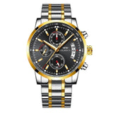 Men Business Casual Alloy Quartz Watch